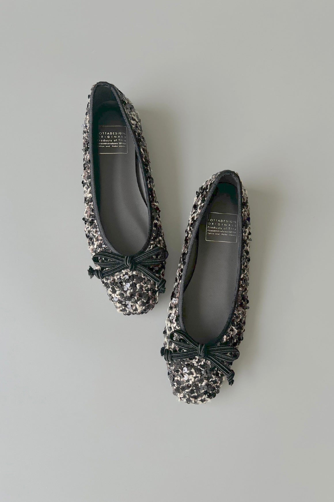 ロッタデザイン ブレードリボンバレエ スクエアトゥ ［DALI］ LOTTADESIGN.