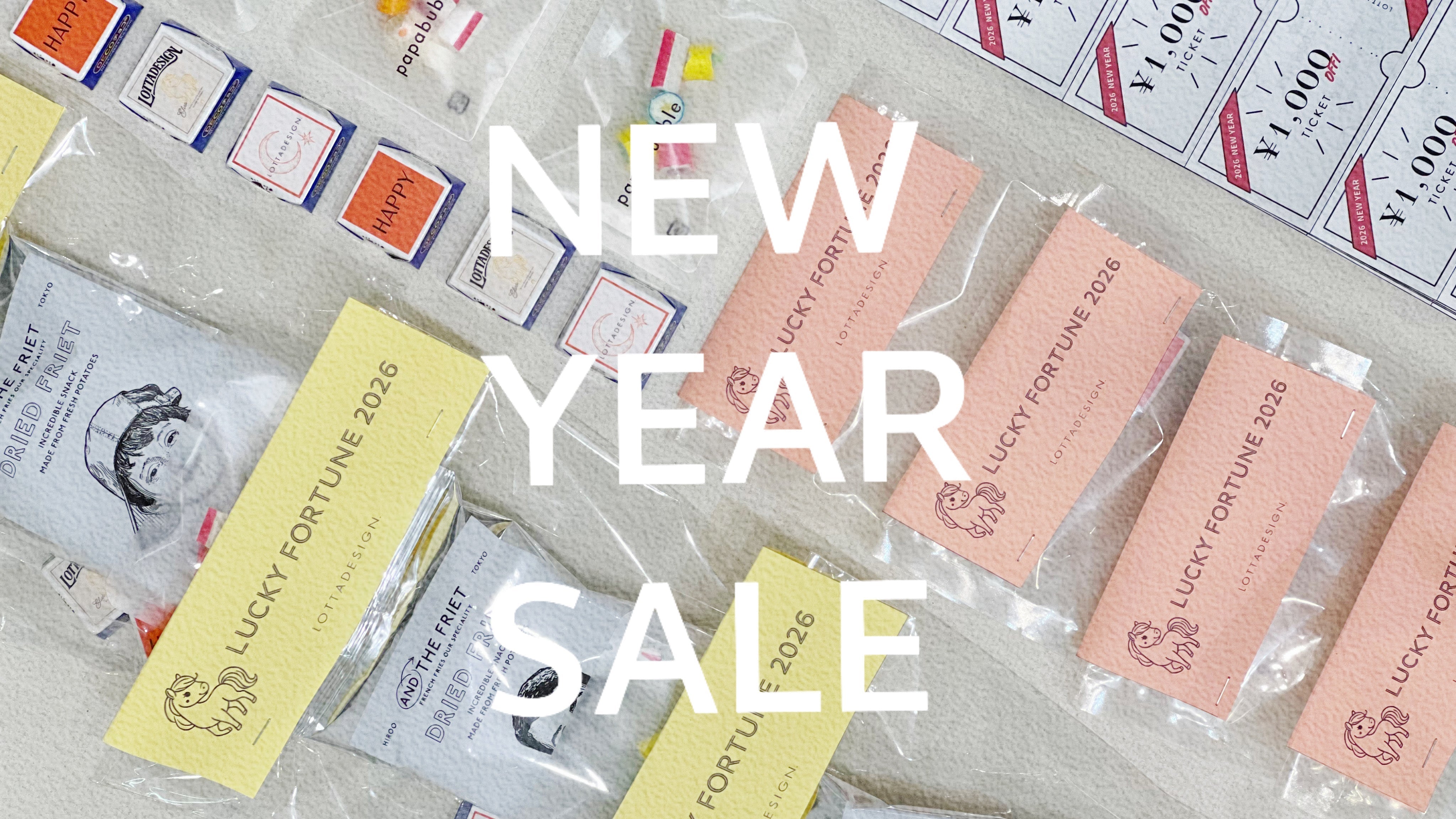 ＼初売り！店舗限定サンプルセール開催／