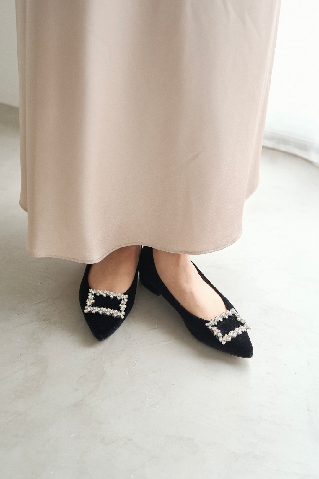極美品【Purpred】3,5万円  キルティング シューズ トゥモローランド 極美品【Purpred】3,5万円 キルティング シューズ