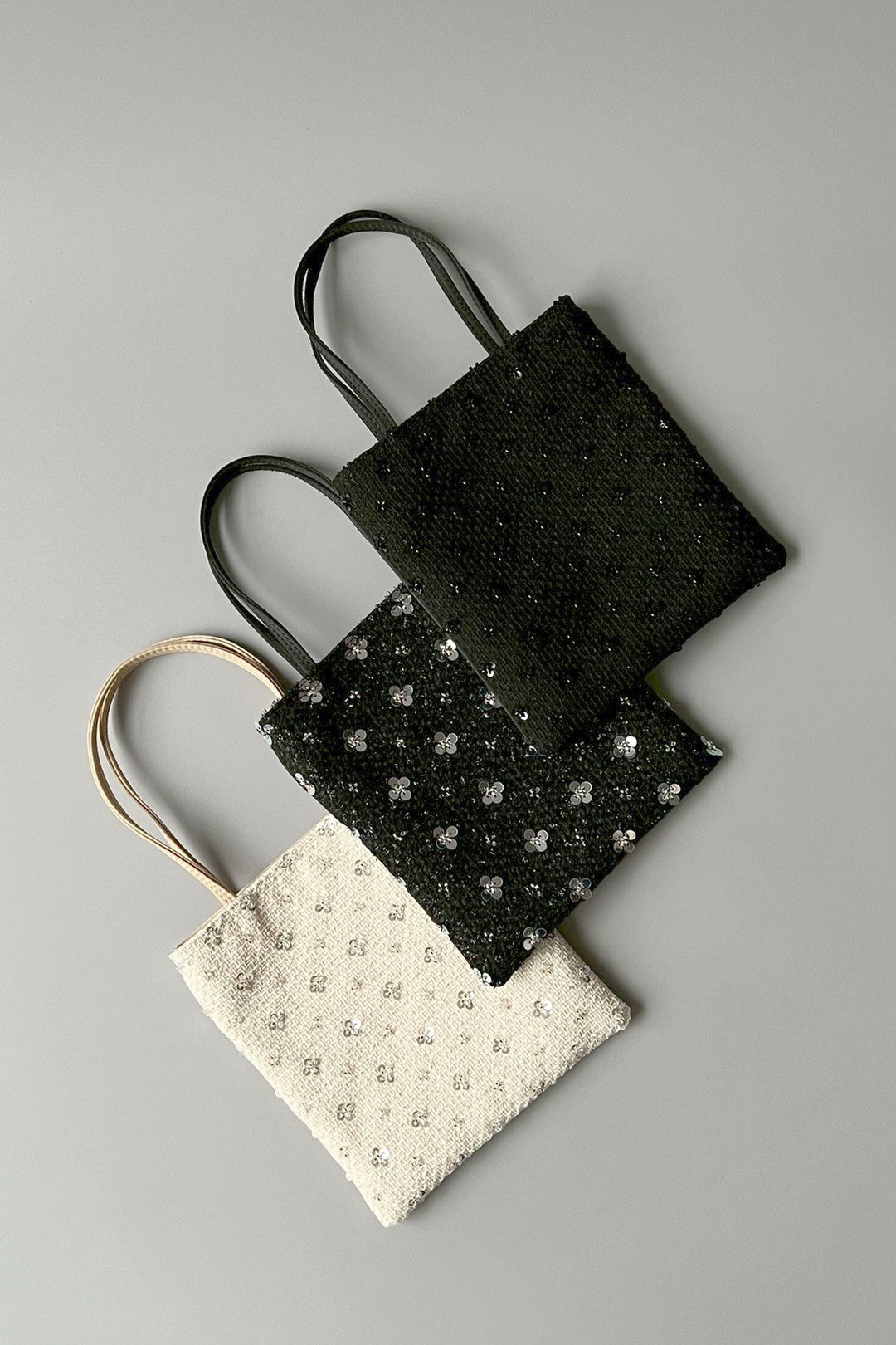 【CARRETTE】Bloom Tweed Mini Bag