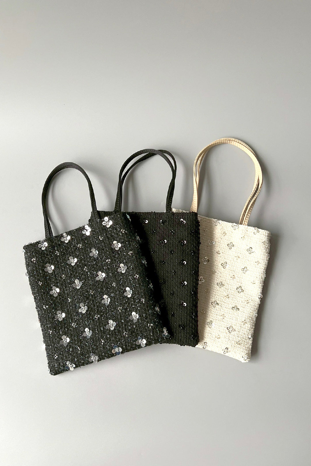 【CARRETTE】Bloom Tweed Mini Bag