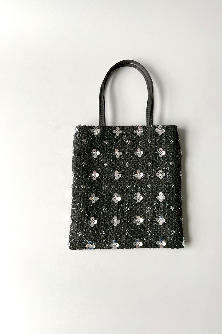 【CARRETTE】Bloom Tweed Mini Bag