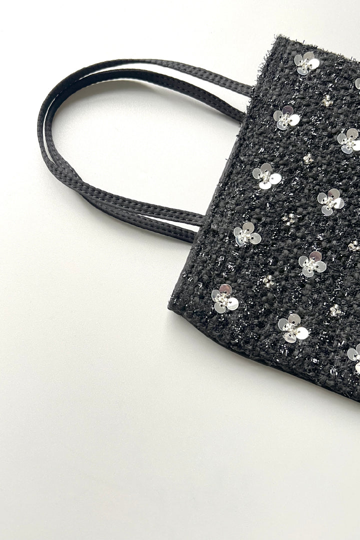 【CARRETTE】Bloom Tweed Mini Bag