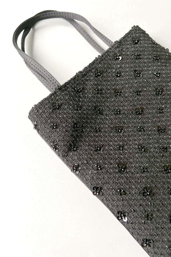 【CARRETTE】Bloom Tweed Mini Bag