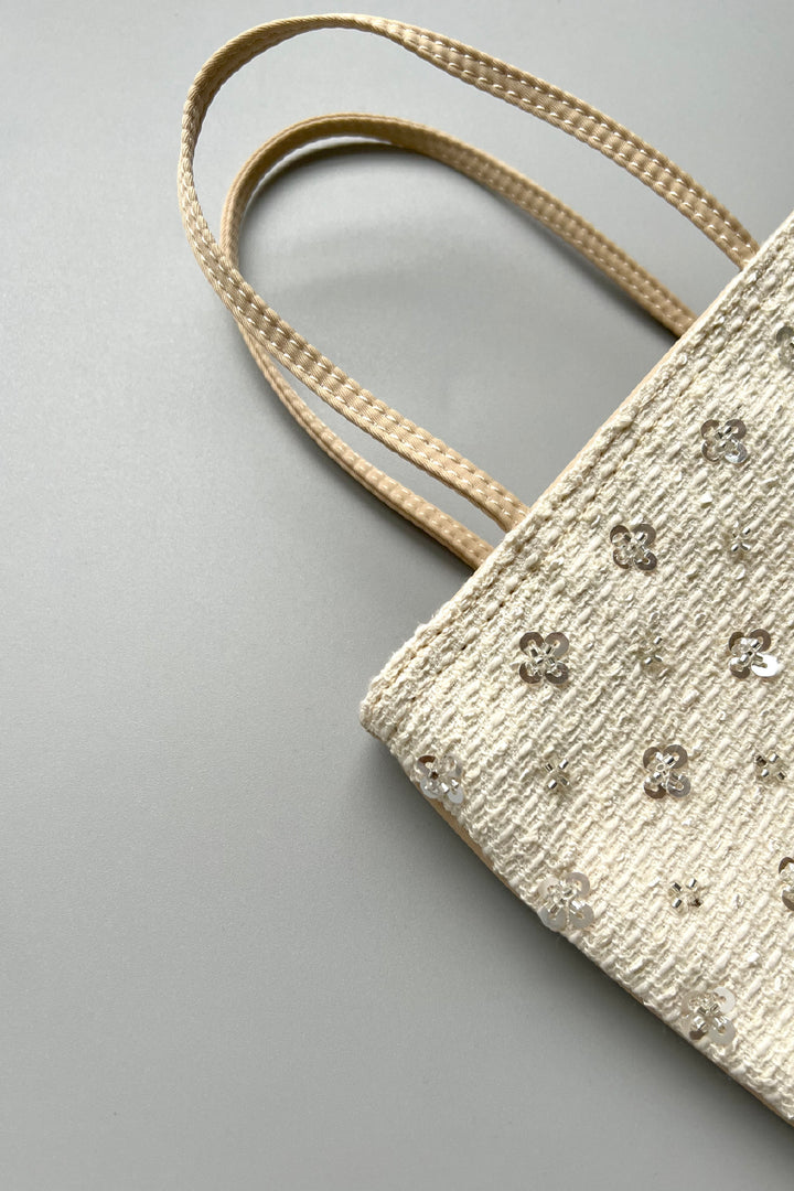 【CARRETTE】Bloom Tweed Mini Bag