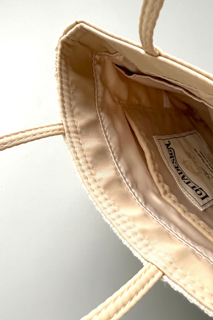 【CARRETTE】Bloom Tweed Mini Bag