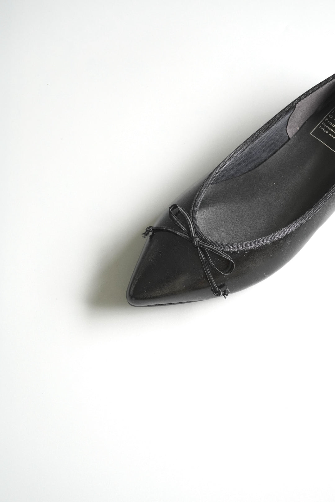 【CLOUDY】Ribbon Ballet Pointed All-Weather Flats (Made-to-Order)