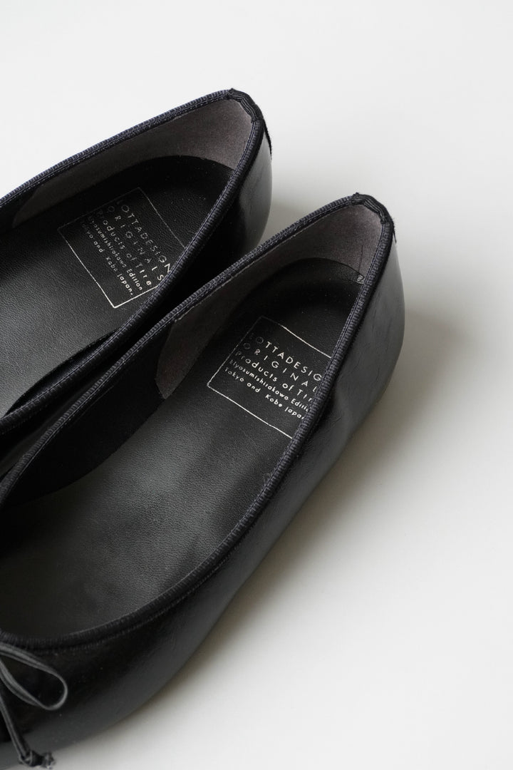【CLOUDY】Ribbon Ballet Pointed All-Weather Flats (Made-to-Order)