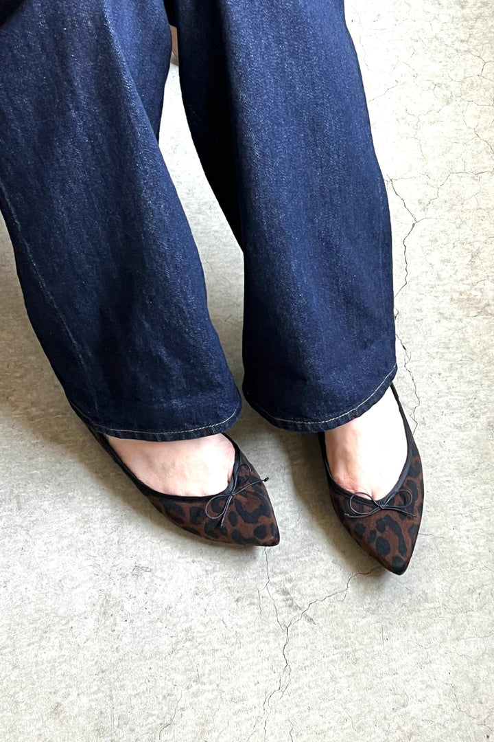 LOTTADESIGN ボアシューズ CLOUDY バレエシューズ ポインテッドトゥ 日本製｜LOTTADESIGN.