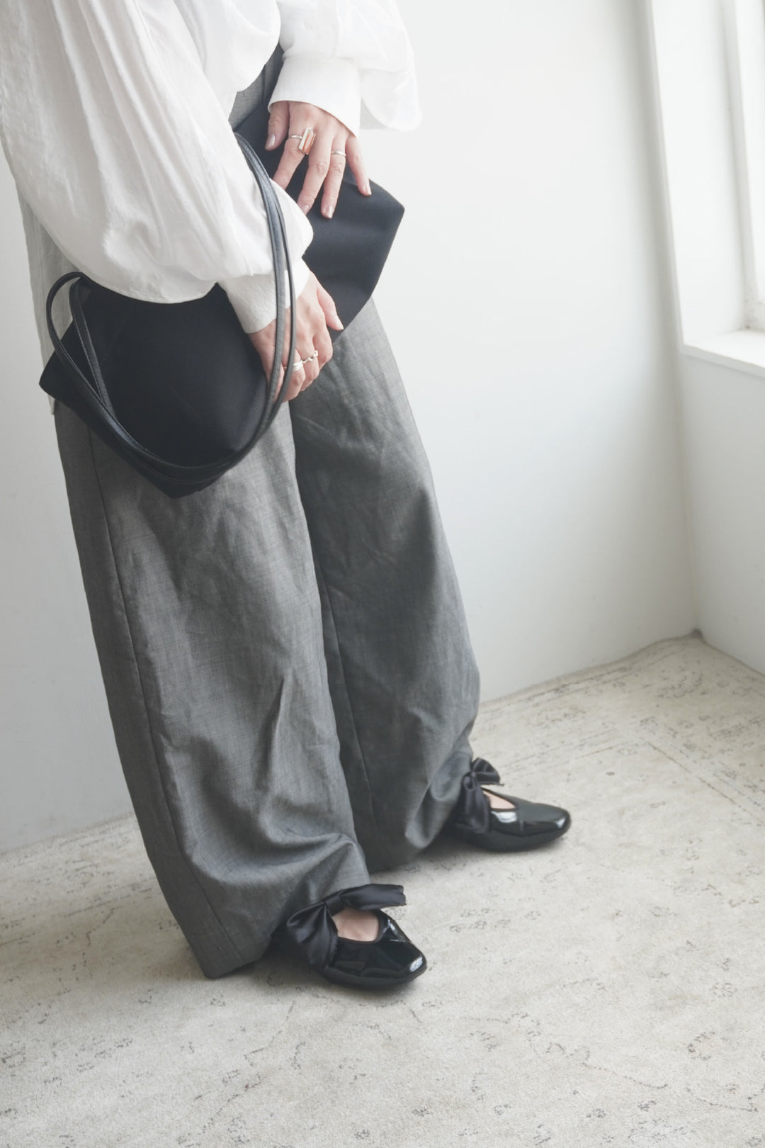 Horizontal Shoulder Tote
