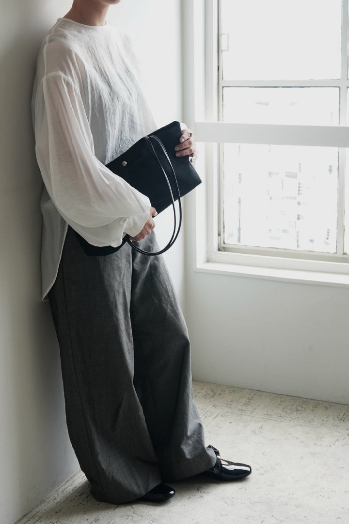 Horizontal Shoulder Tote