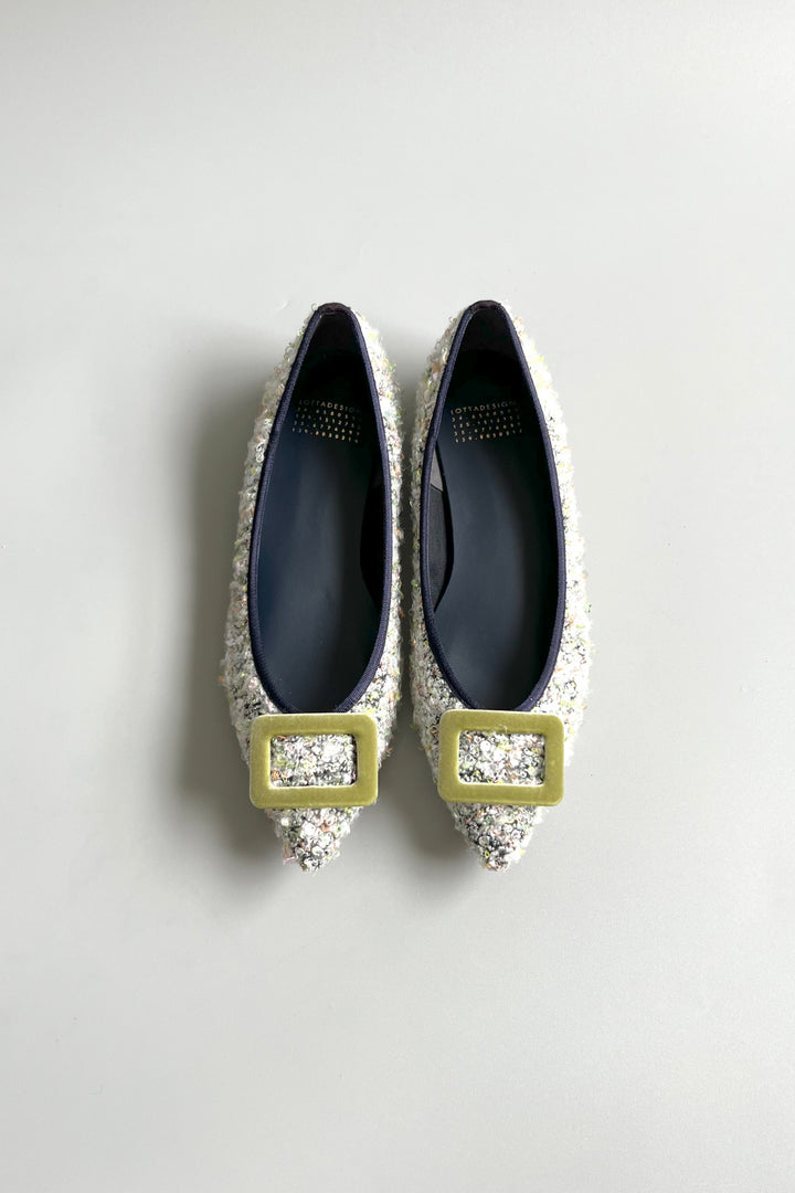 ロッタデザイン ポインテッドフラットバレエ made in japan｜LOTTADESIGN.