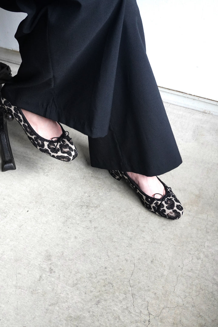 [LOEN] 3cm Drawstring Ballet Flats for All Weather (Made to Order)