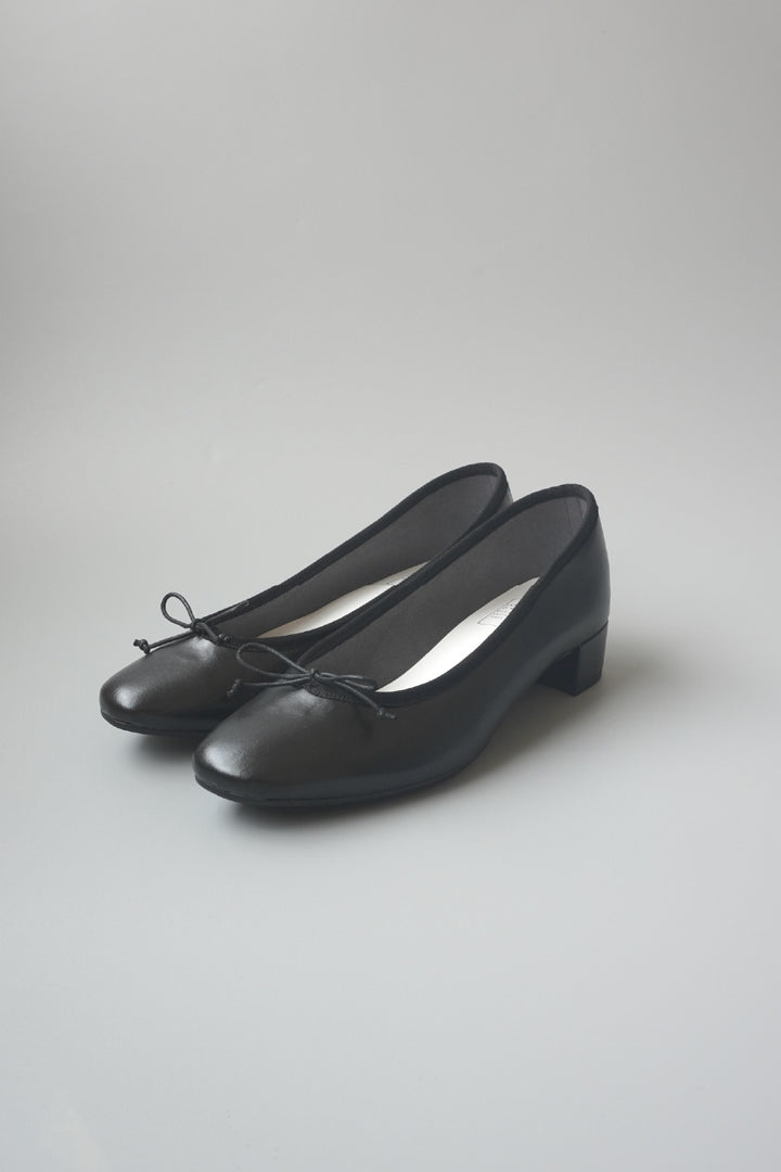 [LOEN] 3cm Drawstring Ballet Flats for All Weather (Made to Order)