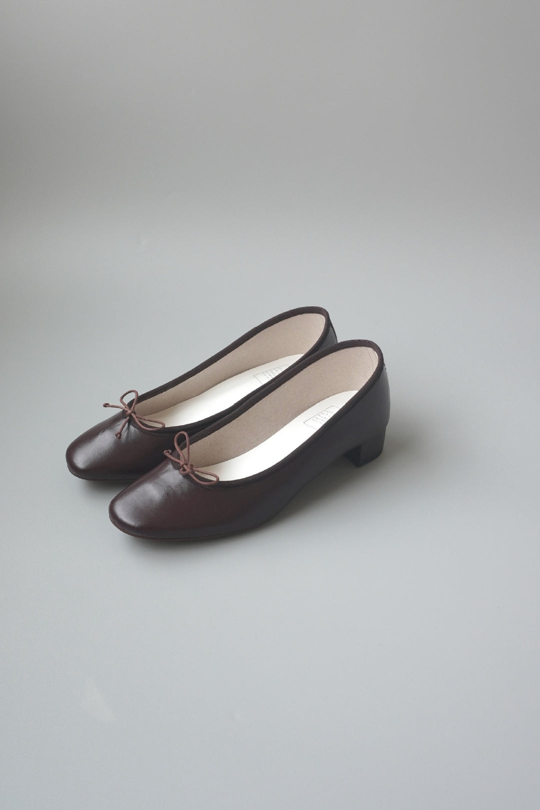 [LOEN] 3cm Drawstring Ballet Flats for All Weather (Made to Order)