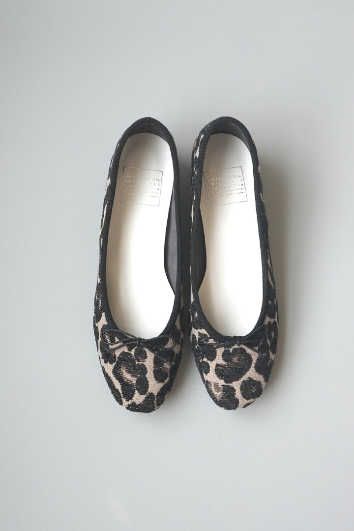 [LOEN] 3cm Drawstring Ballet Flats for All Weather (Made to Order)
