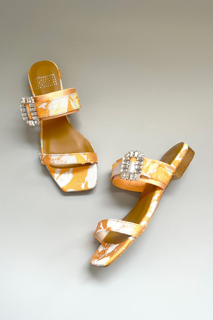 フラットビジュースライドサンダル made in japan |LOTTADESIGN.