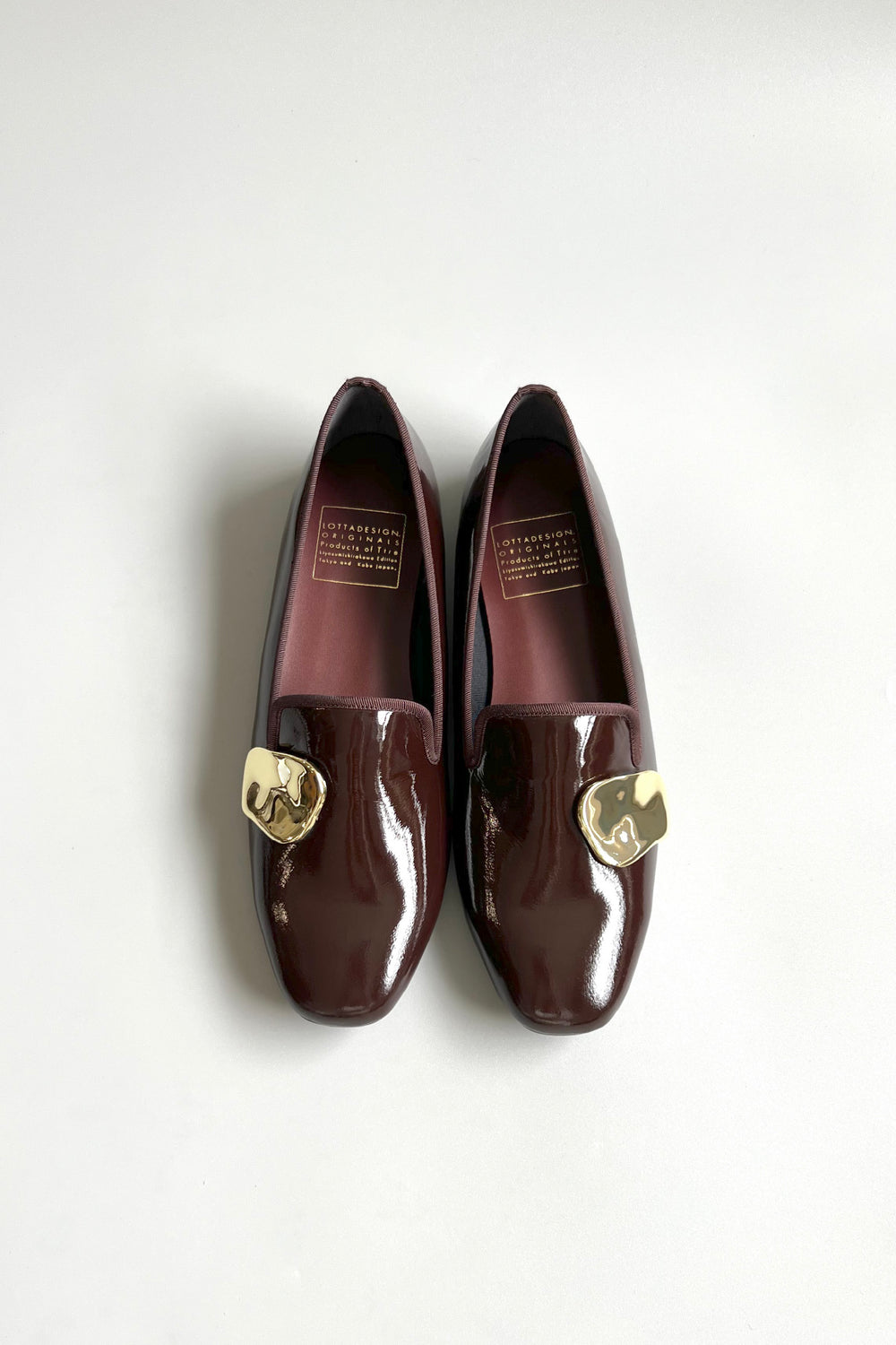 【新品】LOTTADESIGN オペラビジューバレエ24.5 グレーベルベット LOTTADESIGN. Official online Store