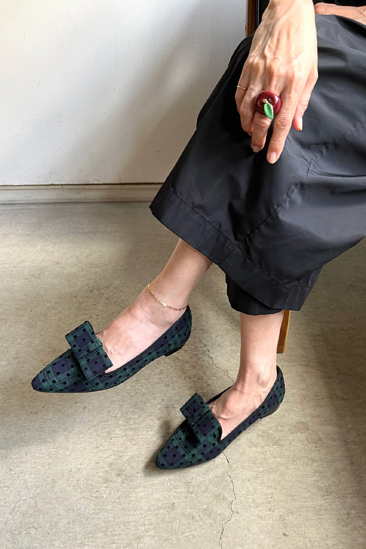 COMING SOON【LYRA】オペラリボンフラット　ポインテッドトゥ　　/@hiros23 Colab