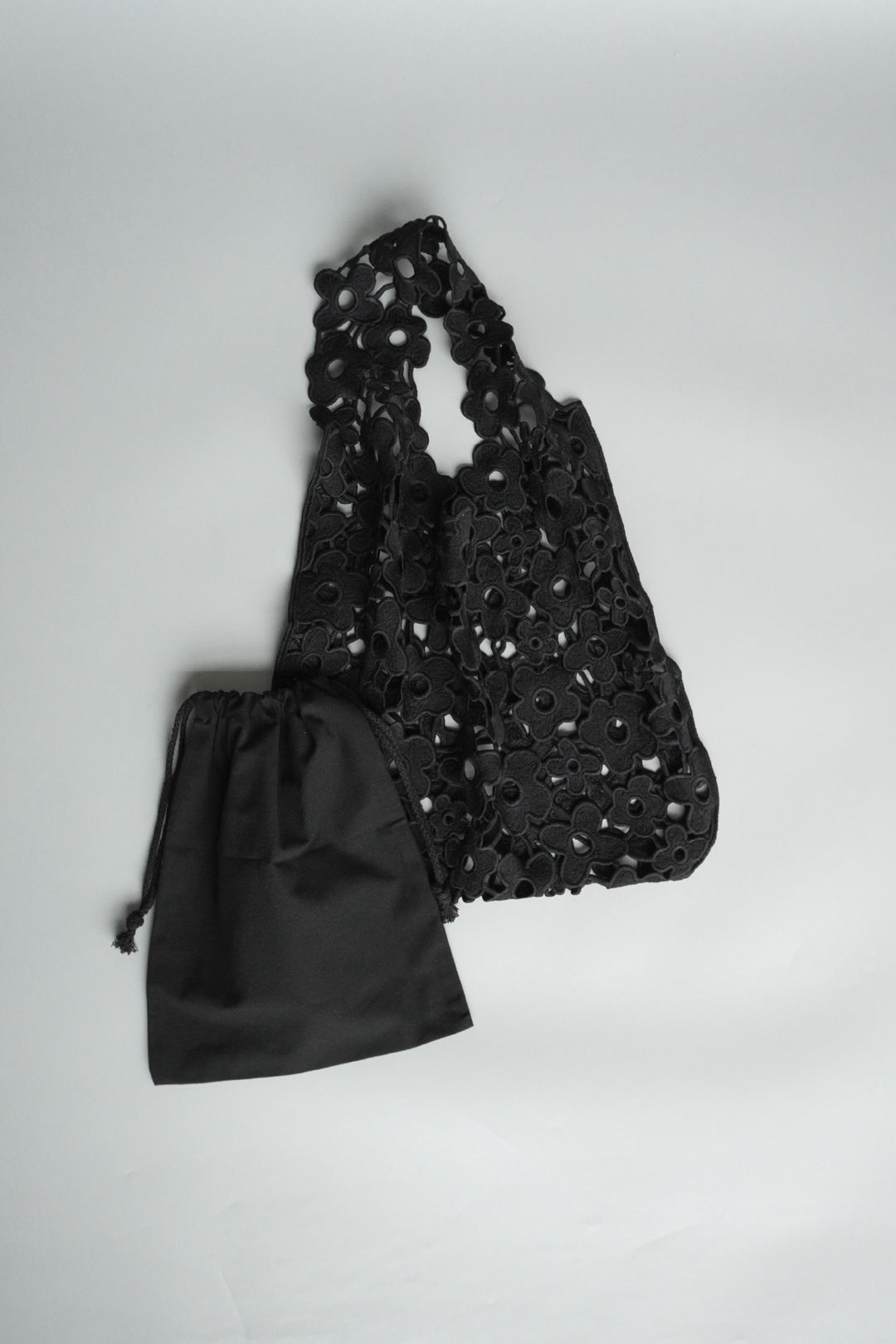 Lacy shoulder bag