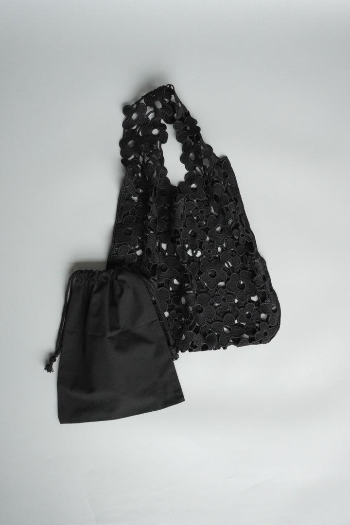 Lacy shoulder bag