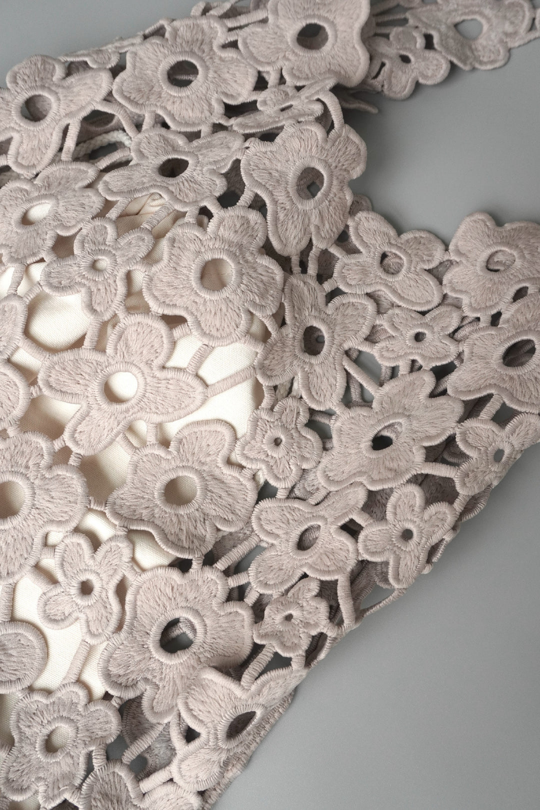Lacy shoulder bag
