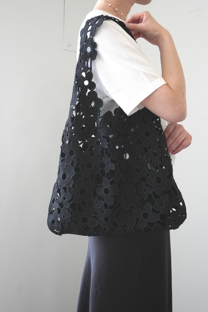 Lacy shoulder bag