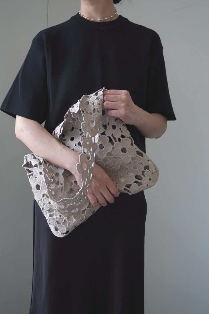 Lacy shoulder bag