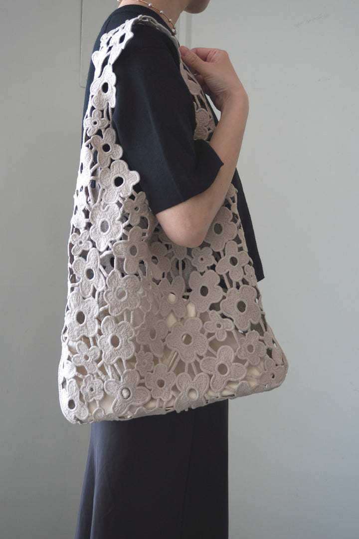 Lacy shoulder bag