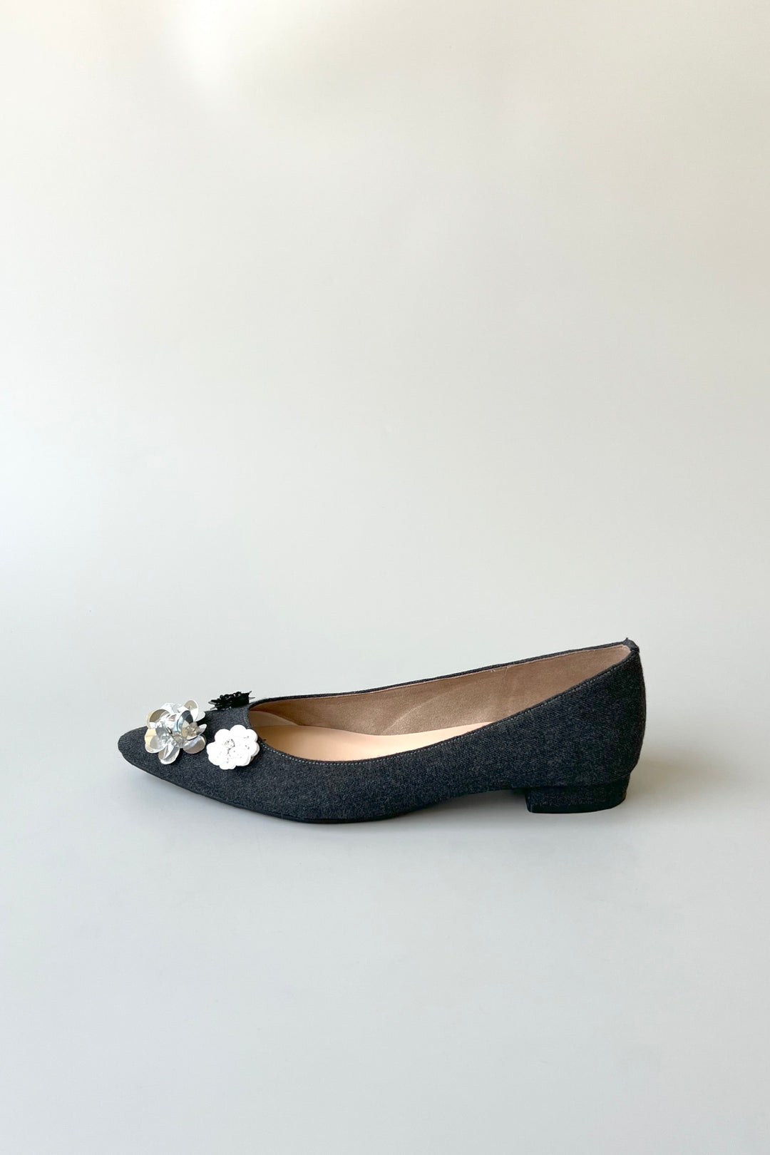 ロッタデザイン フラットパンプス ポインテッドトゥ made in japan