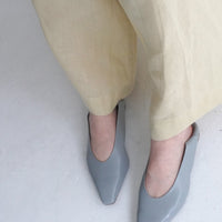 【CALME】 フラットバブーシュ ブラック/ベージュ/ブルーグレー〈即納〉