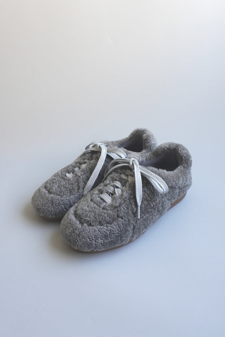 【MOUTE】ボアレースアップスニーカー　