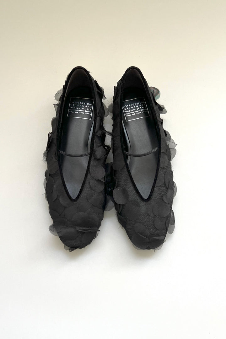 【PORTÉ】 Gathered Band Ballet <in-stock></in-stock>
