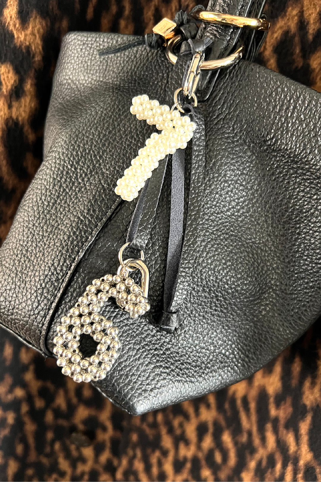 NUMBER BEADS CHARM