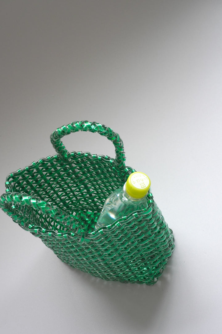 PVC ワイヤーカゴバッグ