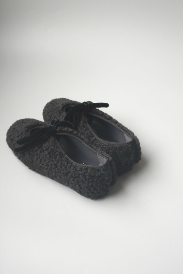 【TEDI（テディ）】 ボアリボンシューズ　(受注商品）