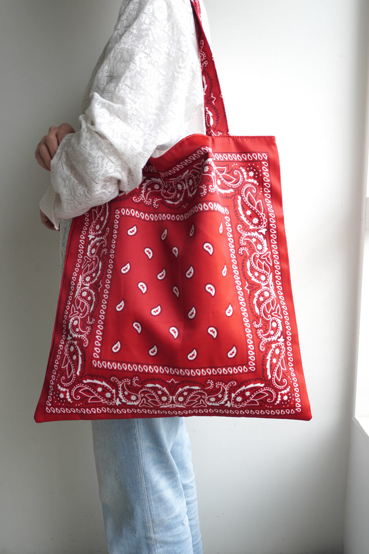 Bandana Satin Tote Bag