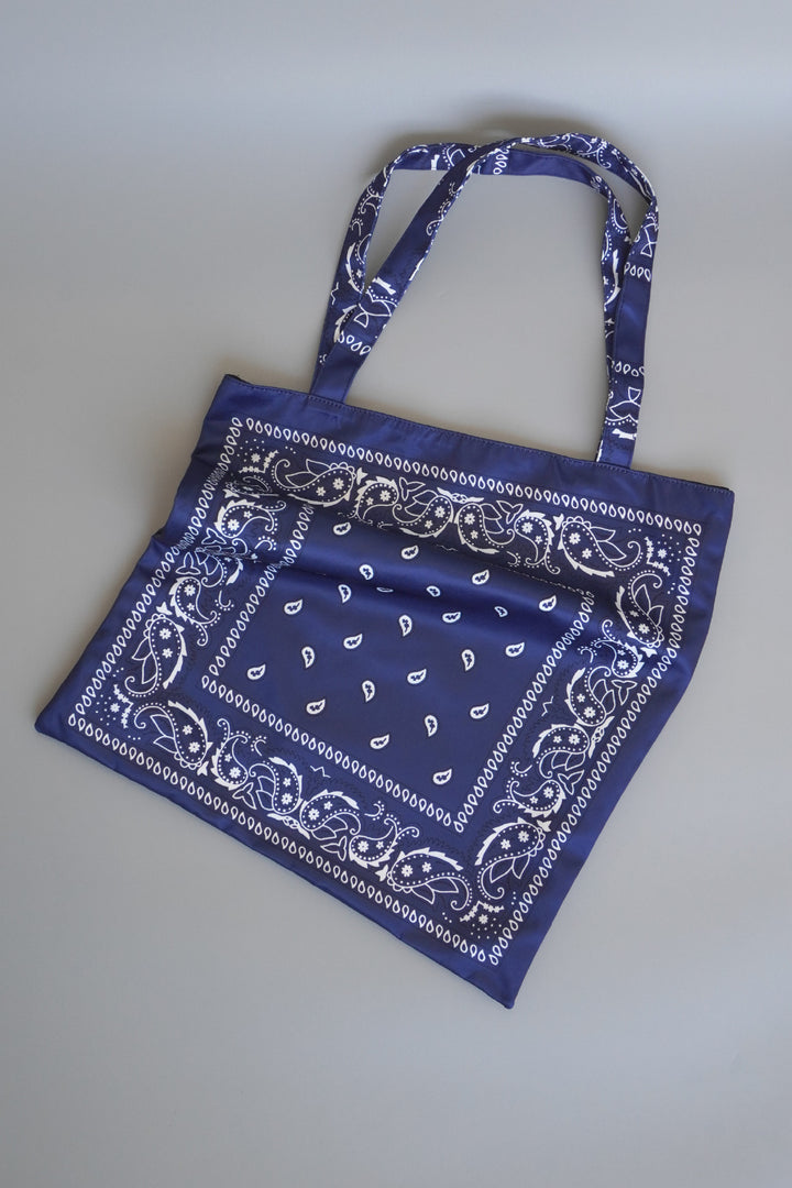 Bandana Satin Tote Bag