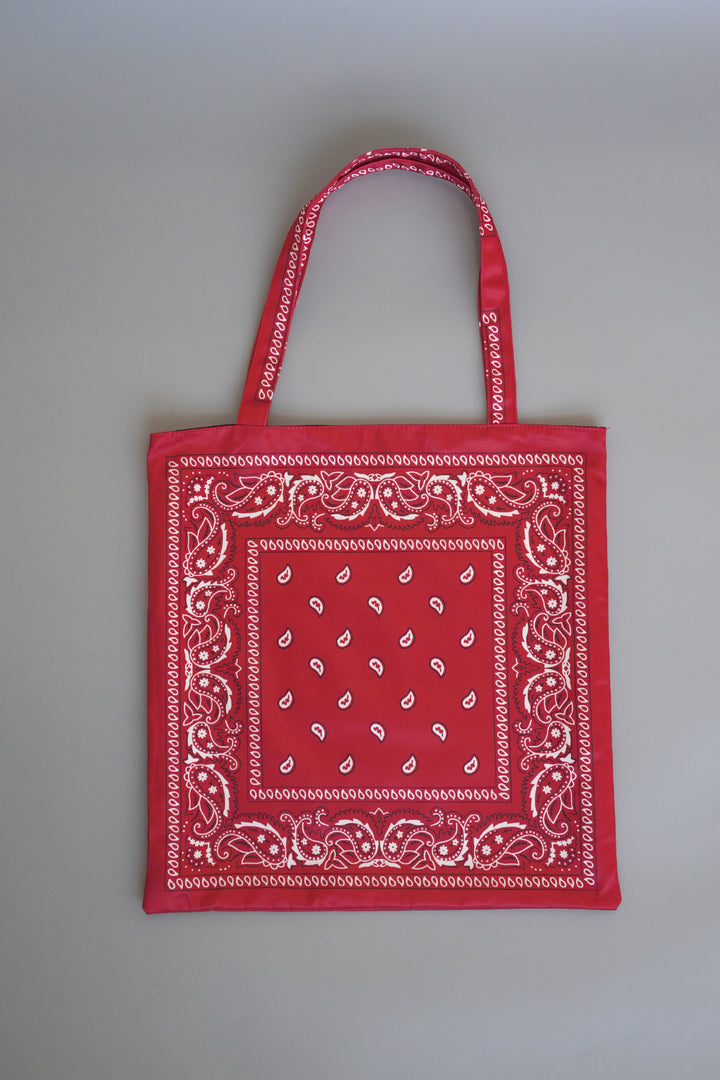 Bandana Satin Tote Bag