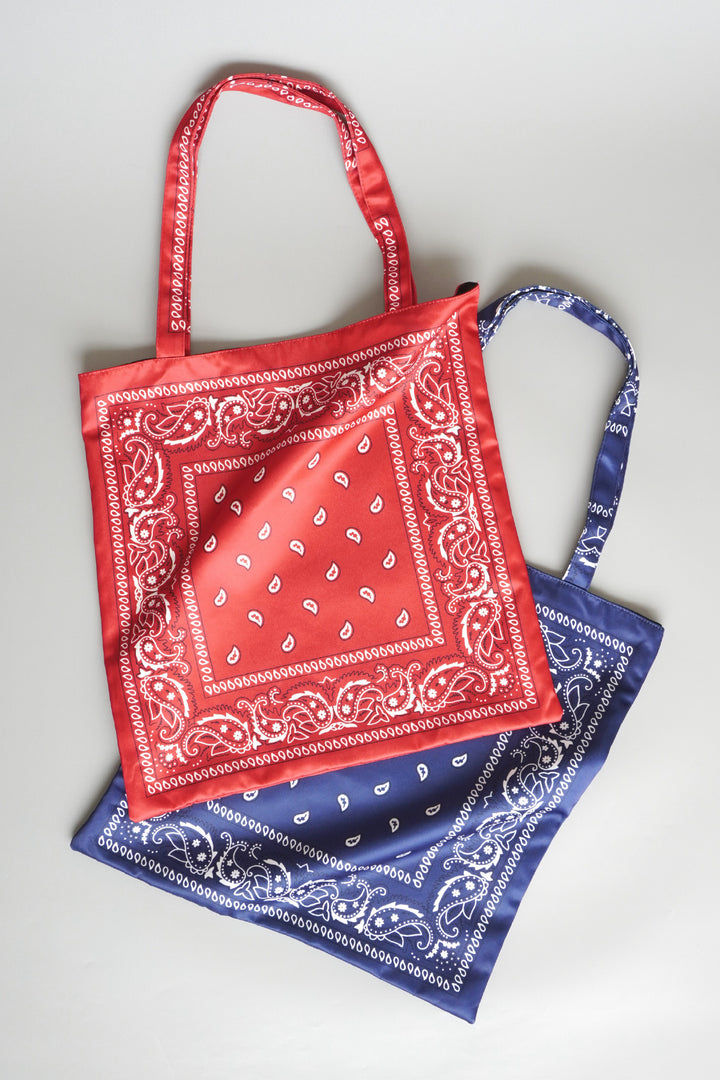 Bandana Satin Tote Bag