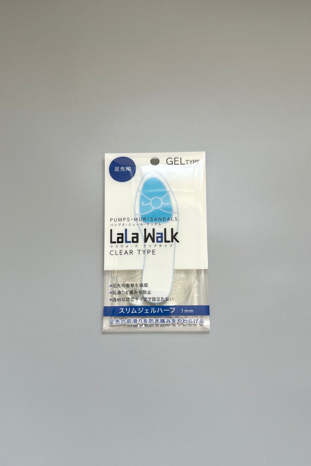 LaLaWalk - Slim Gel Half - Adjustable insole (for toes)