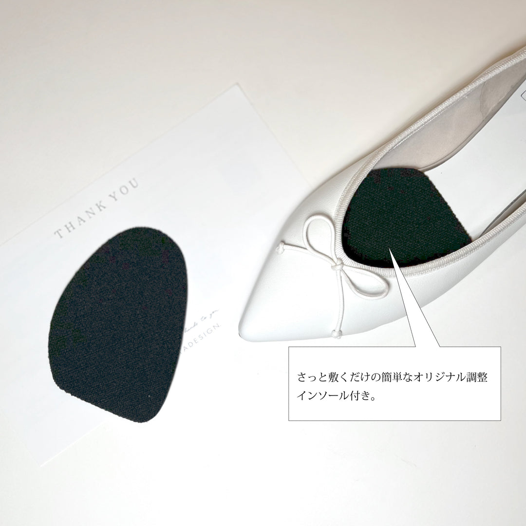 ロッタデザイン メリージェーンバレエ スクエアトゥ シルバー